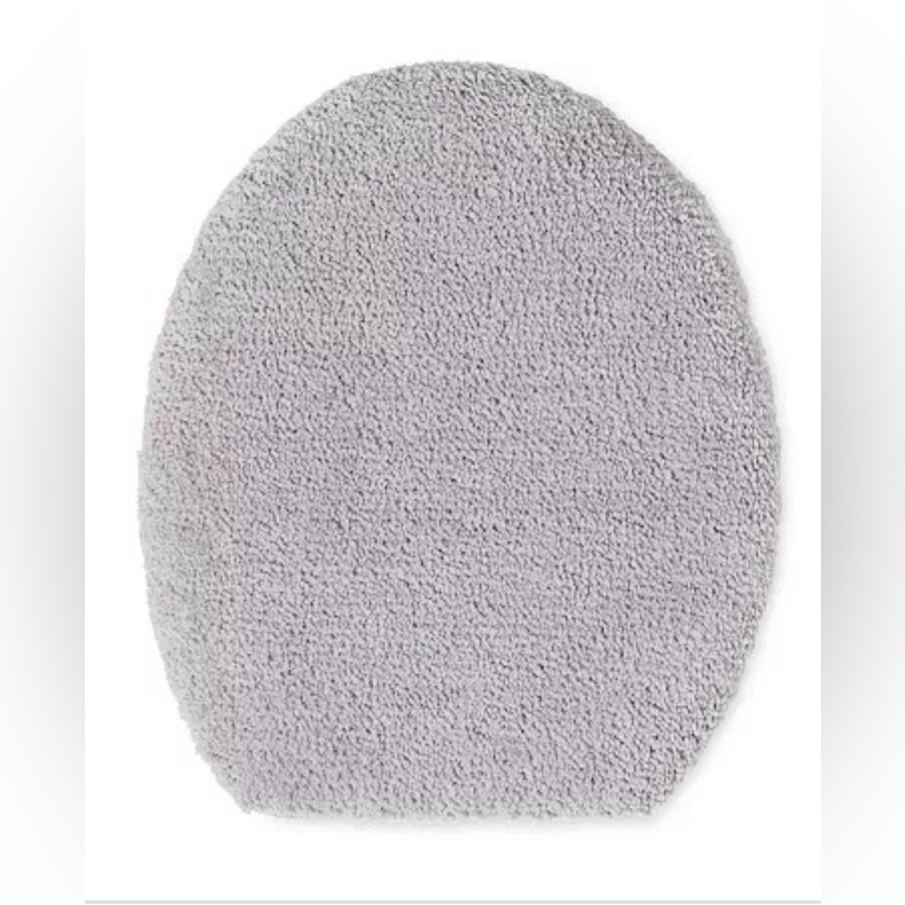 Town and Country Grey Toilet Lid Covers, One Size, Gray